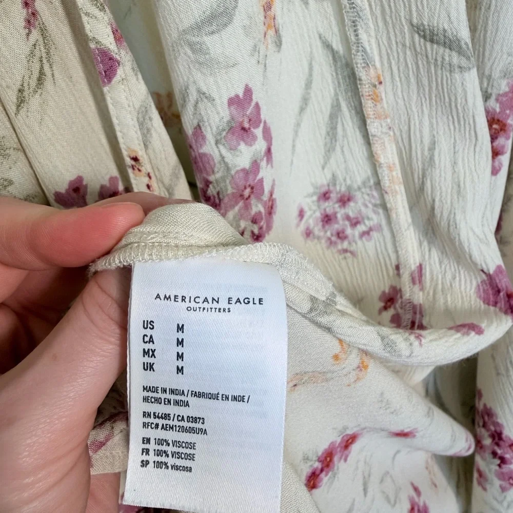American Eagle Outfitters Floral Kimono - Picture 5 of 5